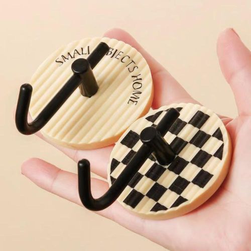 Modern Wall Key Holder Hooks Strong Bearing Load Non-slip Hooks For Home Office Hotel School NO5249