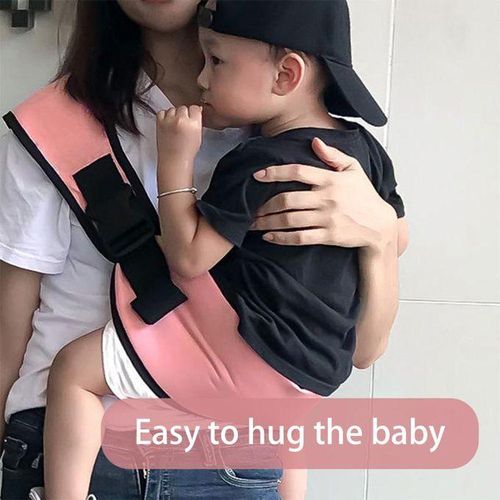 Adjustable Baby Sling Carrier Classic Design Labor-Saving Baby Hip Seat Carrier Suitable for Quick Trips Travel NO5234