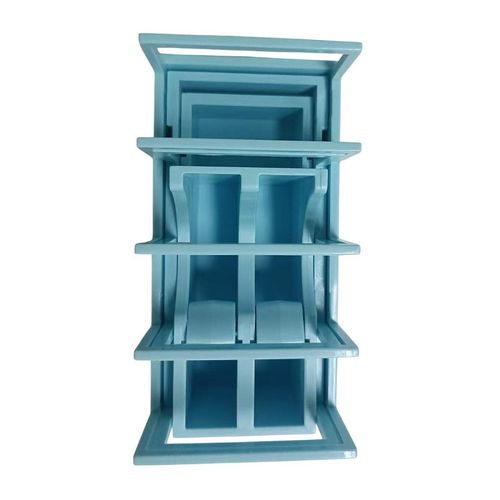 Tape Dispenser Base, Packaging Foldable Home Crafting Blue