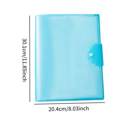 A3 File Folder With 40 Pages Exam Storage Bag For Plots