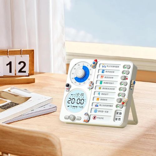 Visual Timer   Message Board White