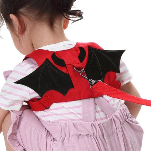 Kids Walking Harness Safety Anti-lost Walking Leash Belt for Kids Toddler New,Bat NO5115