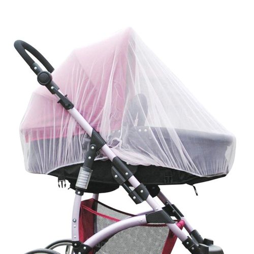 Baby Stroller Mosquito Net Infant Car Seats Insect Net Mosquito Repellent for Carriers Cradles Crib New,White NO5114