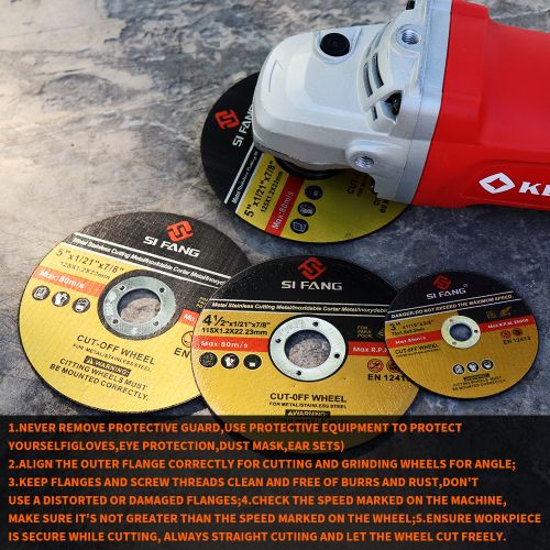 SIFANG Metal Cutting Discs 5inch Cut Off Wheels