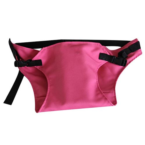 Baby Dining Chair Seat Belt Harness Portable Safety Wrap Breathable for Lunch Feeding New,Pink NO5114