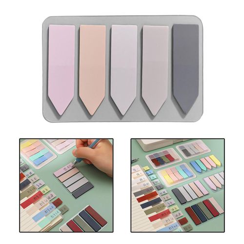 4 Sticky Index Tabs Transparent Page Marker Flags C