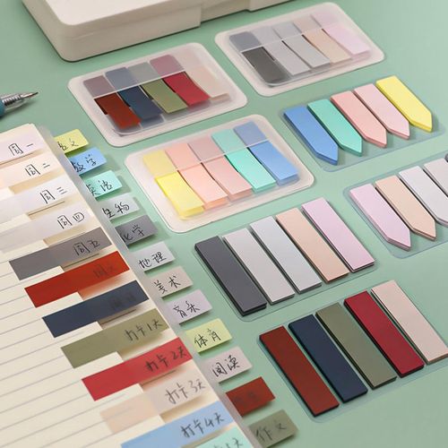 4 Sticky Index Tabs Transparent Page Marker Flags C