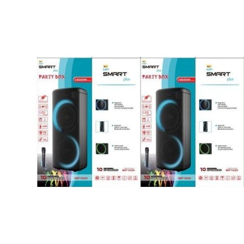 Smartplus MP1020 Party Box Bluetooth Speaker - Black