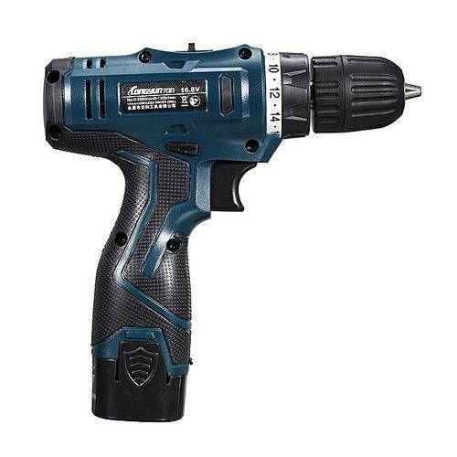 Cordless Drill Cordless Electric Drive Hand Kit Screwdriver 16.8 Volt Lithium