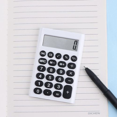 Student Learning Will Remember Office Small Computer Portable Portable Mute Simple Mini Calculator
