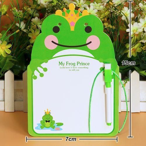 Animal Drawing Board Kids Whiteboard Animal One Piece Cartoon Dry Wipe Cardboard Drawing Kid White Board Cute Hanging With Pen Sloth