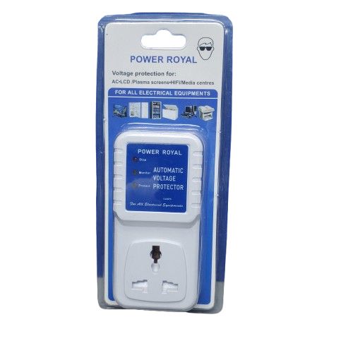 TV Guard- Fridge Guard- Computer Guard- Automatic Voltage Protector- Power Protector For All Equipment- Automatic VoltageProtector- White