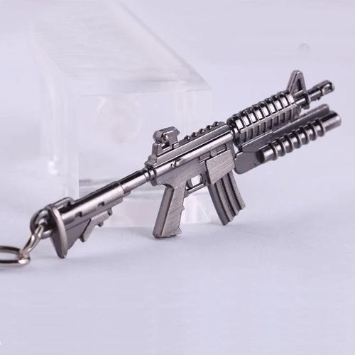Men's Counter Strike Ak47 Guns Keychain For Men Cs Go Sniper M4a1 Keychain Key Ring Chaveiro Jewelry Souvenirs