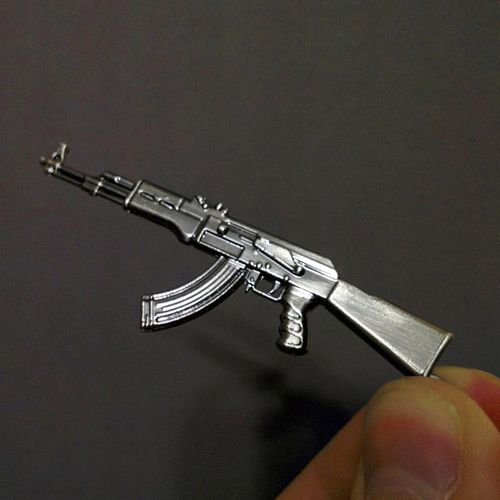 Men's Counter Strike Ak47 Guns Keychain For Men Cs Go Sniper M4a1 Keychain Key Ring Chaveiro Jewelry Souvenirs