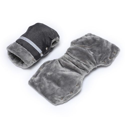 Enfant Stroller Warmmuffs Gloves Waterproof Hand Warmer Thick Muff Suitable for Shopping Carts,B NO5148