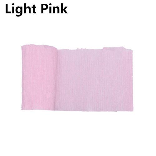 LONNGZHUAN 250*10cm Crepe Paper Fashion Wedding Party Decoration Flower Making
