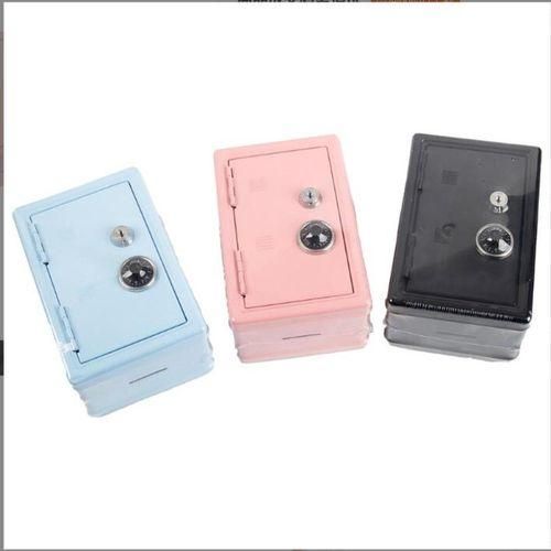 Money Saving Box  Bank Storage Case With Keys