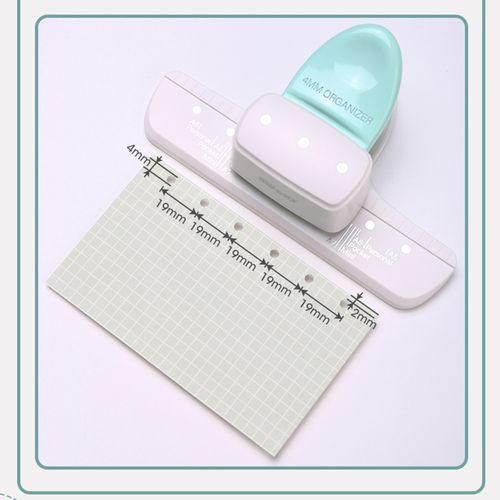 Kw Trio KWtrio 9027 Loose Leaf Hole Punch Daily Planner Adjustable