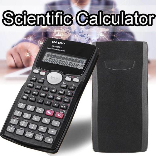991MS Semi-Functional Black Digital Scientific Calculator for A-Level Student