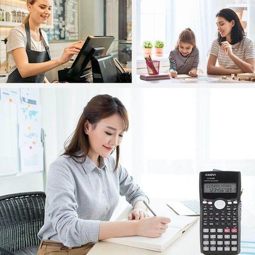 991MS Semi-Functional Black Digital Scientific Calculator for A-Level Student