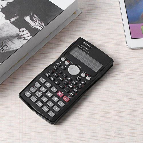 991MS Semi-Functional Black Digital Scientific Calculator for A-Level Student