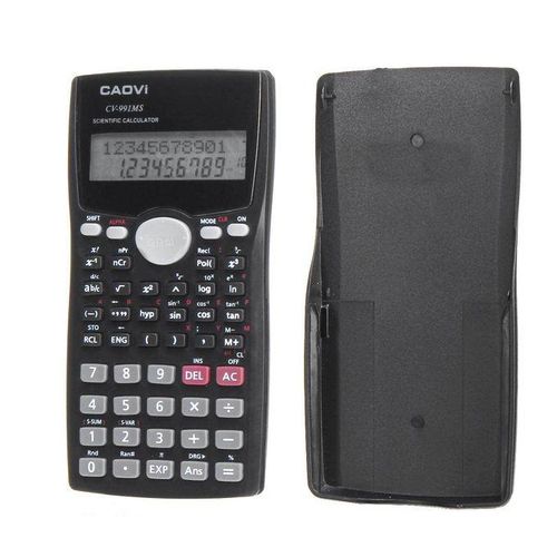 991MS Semi-Functional Black Digital Scientific Calculator for A-Level Student