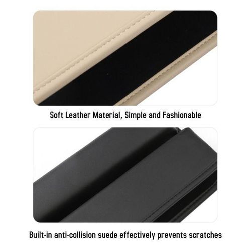 Car Seat Gap Filler Organizer, Multifunctional Car Seat Organizer, Auto Leather Storage Box for Holding Phones, Sunglasses