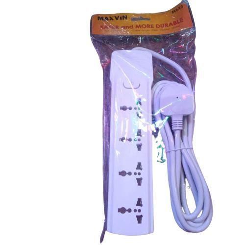4 Way Extension Cable  & 26 to 63 TV Wall Mount - Black,White