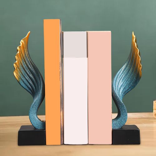 Angel  Stand Book Ends Sculpture