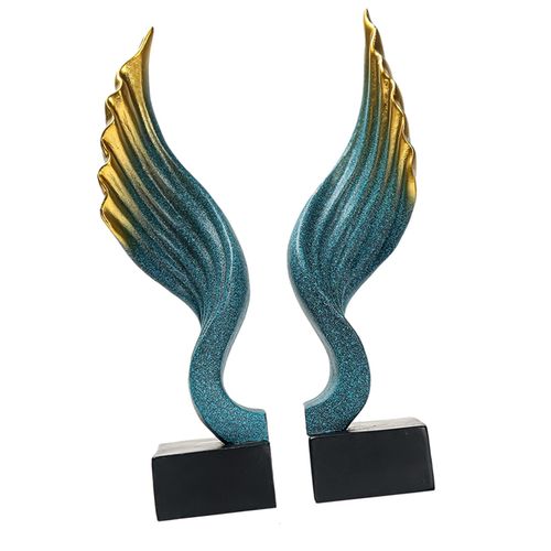 Angel  Stand Book Ends Sculpture