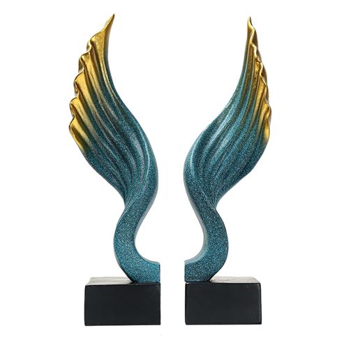 Angel  Stand Book Ends Sculpture