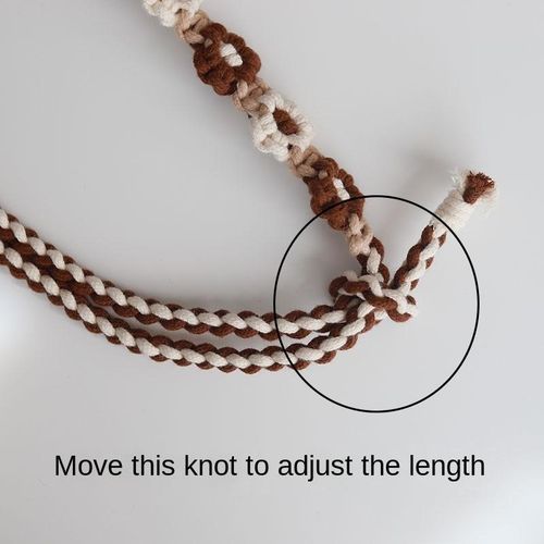 Adjustable Daisy Braided Bag Strap Macrame Phone Case Purse Crossbody Camera Boho Accessories Lanyard Badge Holder