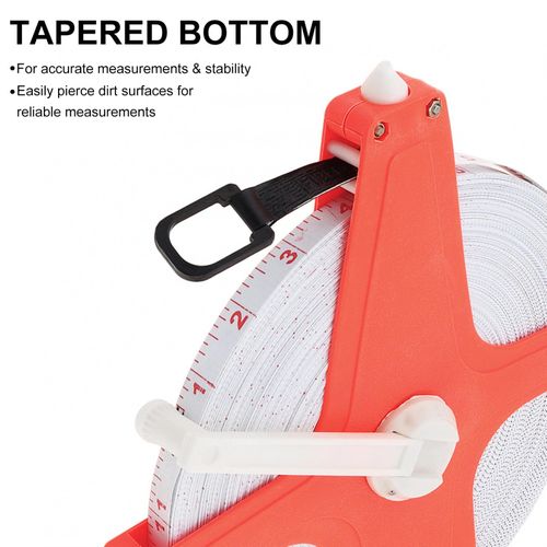 100m 330ft Portable Retractable Tape Measure ABS