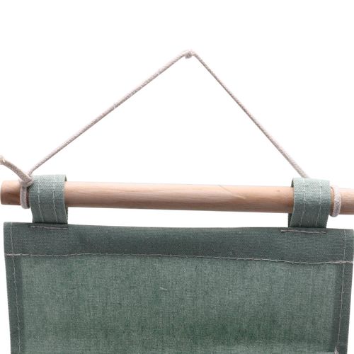 Wall Hanging Bathroom Bath Toy Bags Organizer Green