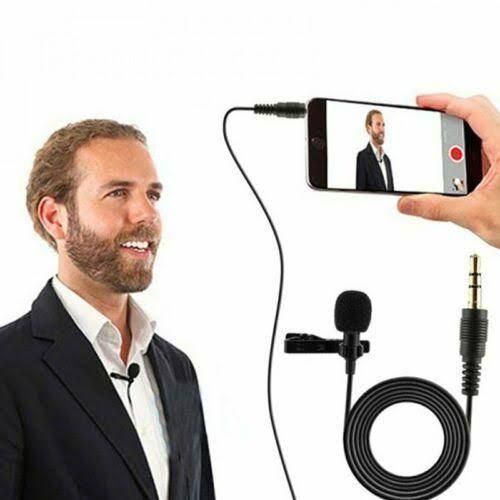 Lapel Microphone For Live Streaming, Meeting, Lectures