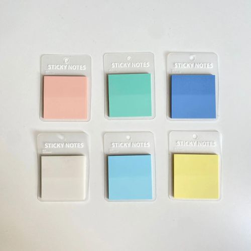 50*50mm Transparent Self Adhesive Memo Pads Bookmark See Through Posted It Office School Sticky Notes Marker