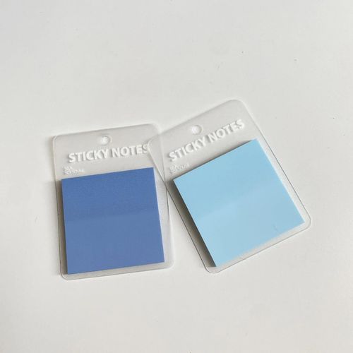 50*50mm Transparent Self Adhesive Memo Pads Bookmark See Through Posted It Office School Sticky Notes Marker