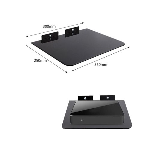 DVD wall mount holder or rack