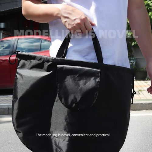 Motorcycle Helmet Bag,Black Nylon Durable Drawstring Bag For Riding Bicycle Motorcycle Sport Gym Training Hiking Travel