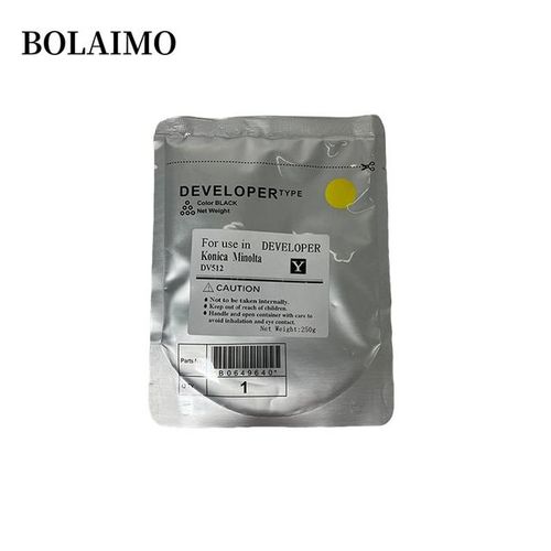 DV512 250g Bizhub C224 C284 C364 Developer Powder Color Copier Compatible For Konica Minolta