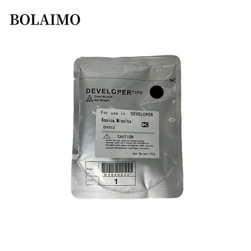 DV512 250g Bizhub C224 C284 C364 Developer Powder Color Copier Compatible For Konica Minolta