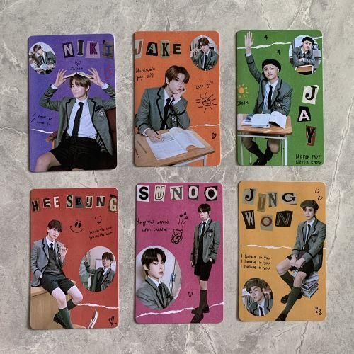 7pcsset Kpop Enhypen Photocards For Fans Collecti