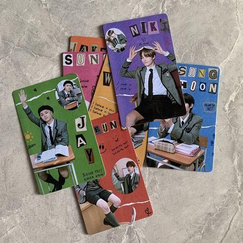 7pcsset Kpop Enhypen Photocards For Fans Collecti