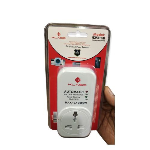 Klass Excellent Power Guard For Tv Other Household Appliances - White
