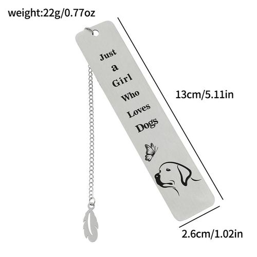 Cute Cat And Dog Bookmarks Metal Bookmarks for Men Women School Supplies for Teachers Students Stationery Accessories