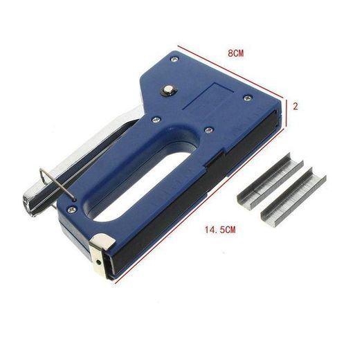 Mini Staple Nail Stapler Stapling Machine Kit With 100pcs 6mm Nails For Furniture Woodworking Stapler Hand Tools