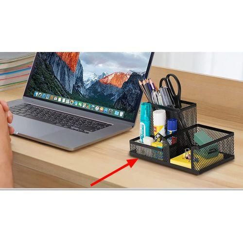 Metal Mesh Desk Organizer Pen Holder/File Tray