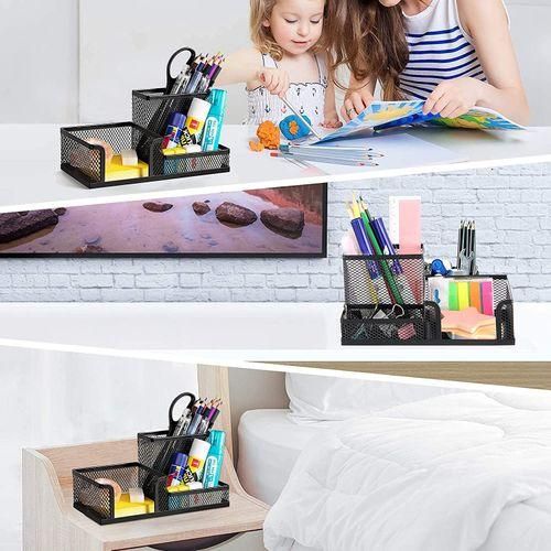Metal Mesh Desk Organizer Pen Holder/File Tray