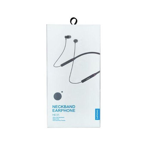 Lenovo  Bluetooth Rubber Neckband Original-Black