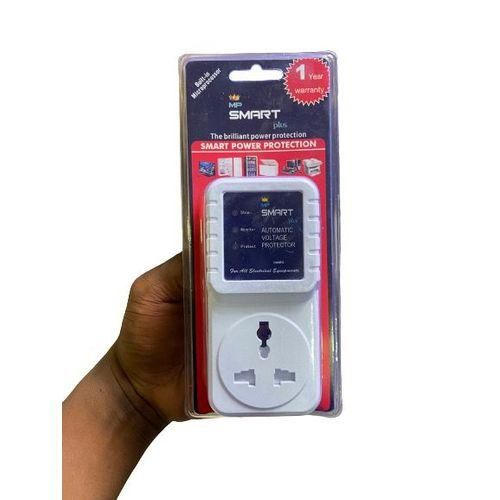 Smartplus 13 Amps Voltage/Power Guard (All Electronic Equipment guard) - White